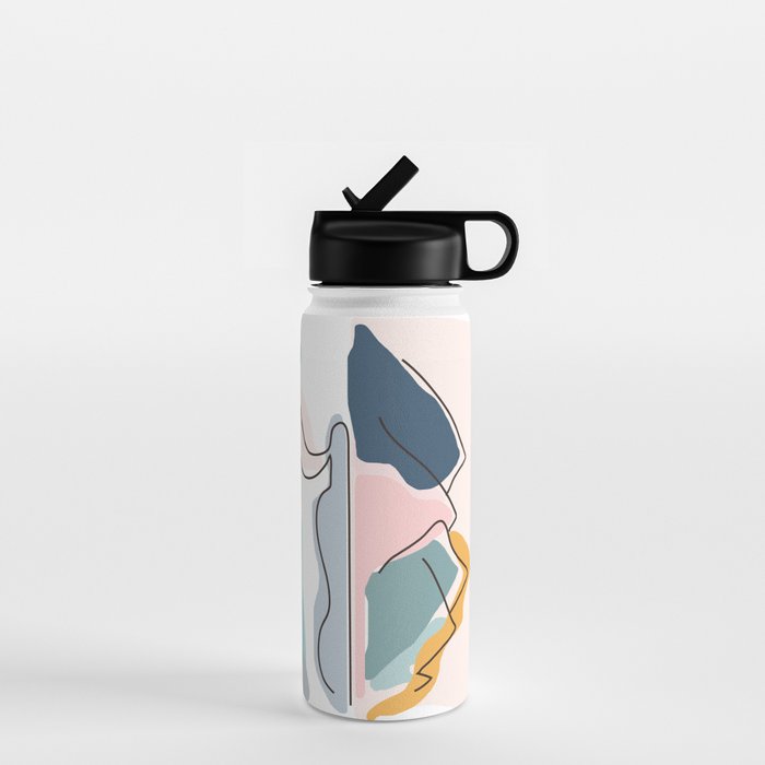Minimalistic Landscape Water Bottle Gallery Image 1