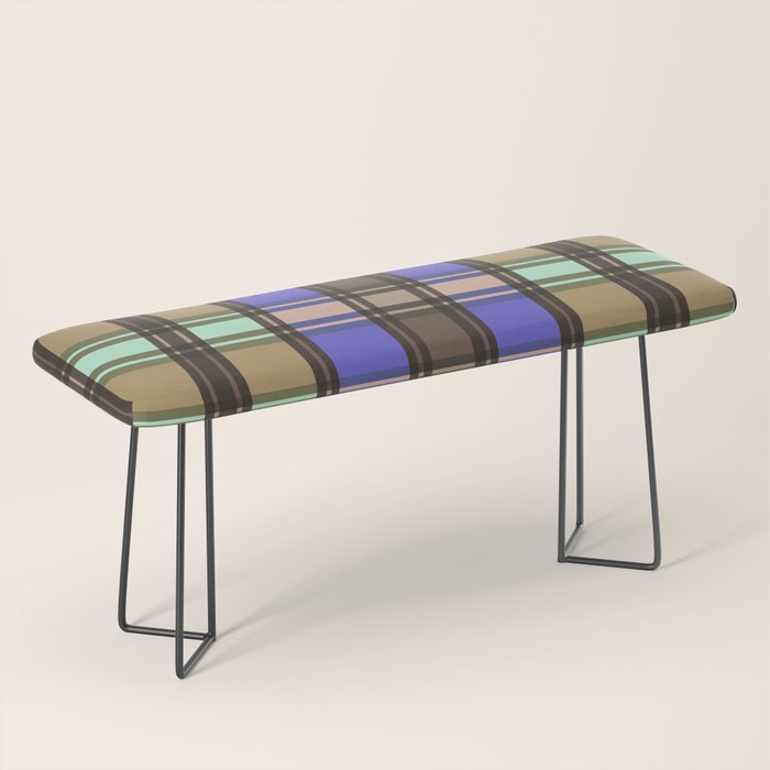 Fusion Colorful Toned Grids Bench Gallery Image 1