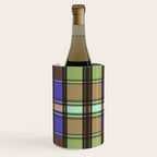 Fusion Colorful Toned Grids Wine Chiller Gallery Image 3