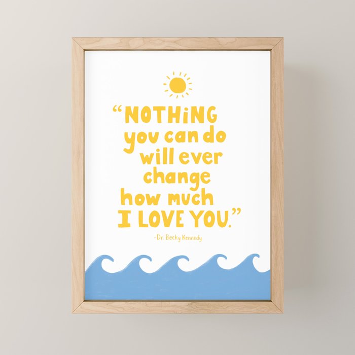 Good Inside® Unconditional Love Mini Art Print Gallery Image 1