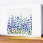 blue and purple lupin flowers horizontal  Wall Mural Gallery Image 2