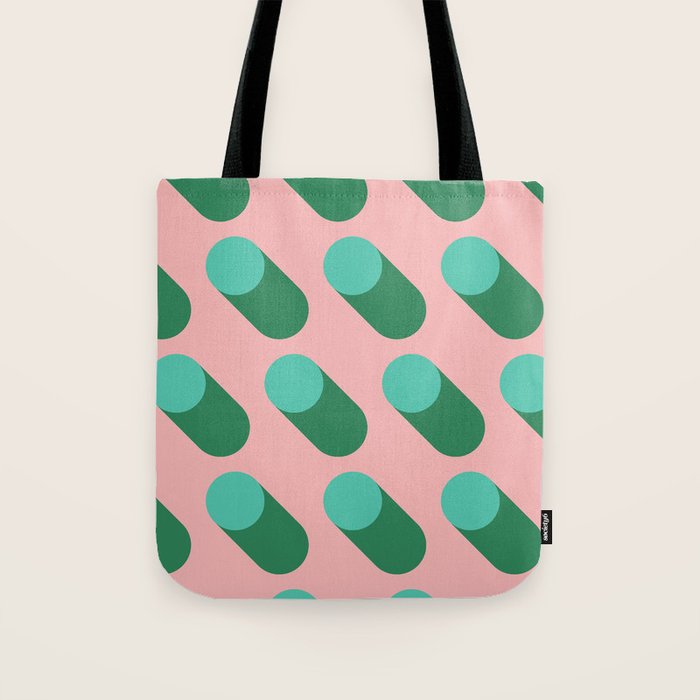 BAUHAUS POP BASIL Tote Bag Gallery Image 1