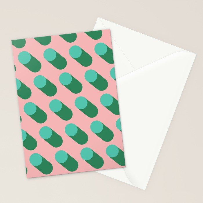 BAUHAUS POP BASIL Stationery Card Gallery Image 2