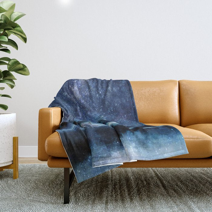 Night Sky Throw Blanket Gallery Image 1