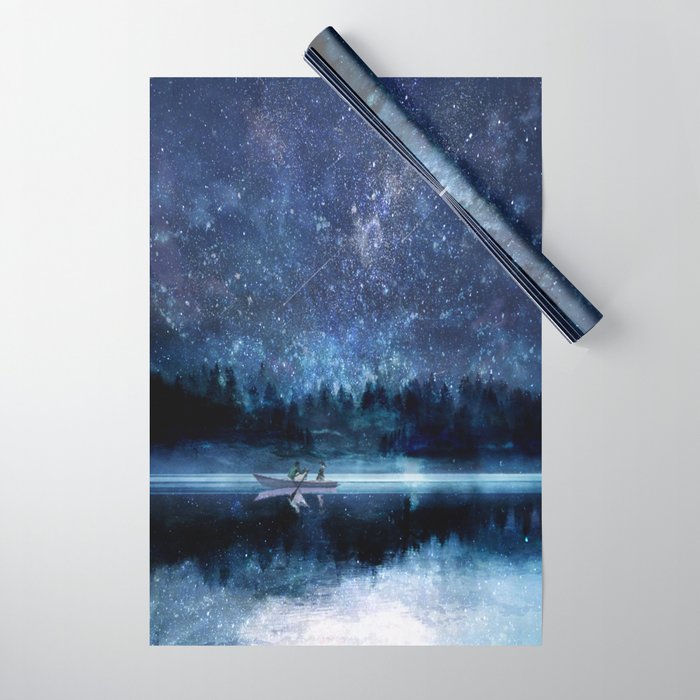 Night Sky Wrapping Paper Gallery Image 1