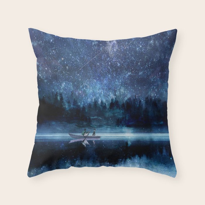 Night Sky Throw Pillow Gallery Image 6