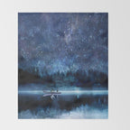Night Sky Throw Blanket Gallery Image 2