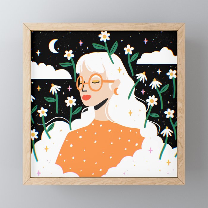 Daisy Dreams Mini Art Print Gallery Image 1