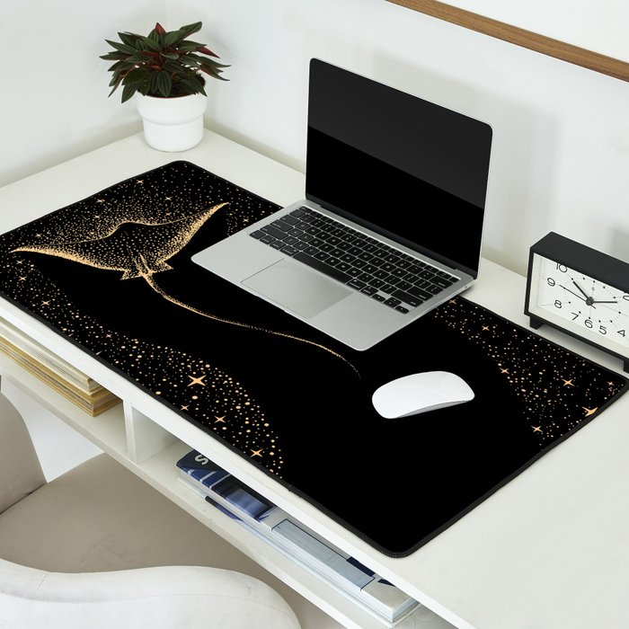 Star Collector Dark GOLD Version Desk Mat Gallery Image 2