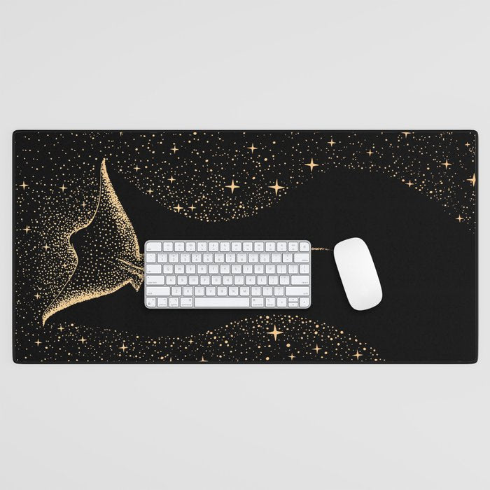 Star Collector Dark GOLD Version Desk Mat Gallery Image 1