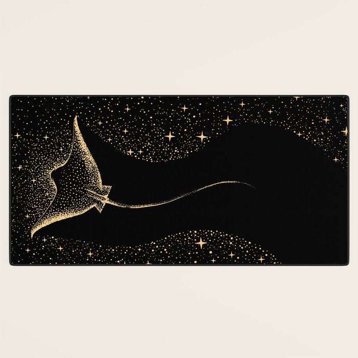 Star Collector Dark GOLD Version Desk Mat Gallery Image 3
