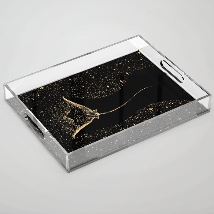 Star Collector Dark GOLD Version Acrylic Tray Gallery Image 1