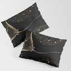 Star Collector Dark GOLD Version Pillow Sham Gallery Image 3