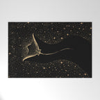 Star Collector Dark GOLD Version Welcome Mat Gallery Image 1