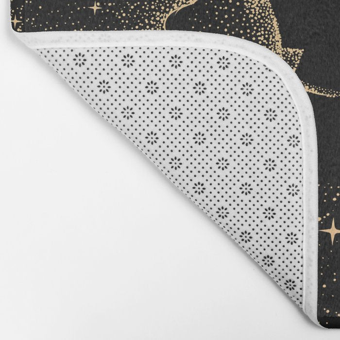 Star Collector Dark GOLD Version Bath Mat Gallery Image 2