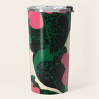 Azalea Blossoms with Jade Leaves Travel Mug Gallery Image 2