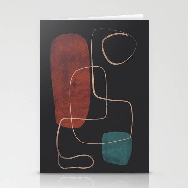 Modern Abstract Art 16 Stationery Card Gallery Image 1