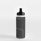 Modern Abstract Art 16 Water Bottle Gallery Image 2