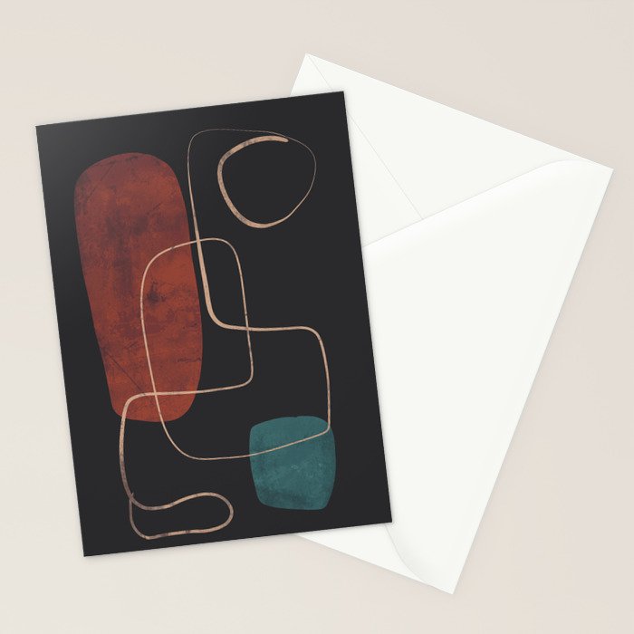 Modern Abstract Art 16 Stationery Card Gallery Image 2