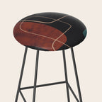 Modern Abstract Art 16 Stool Gallery Image 2