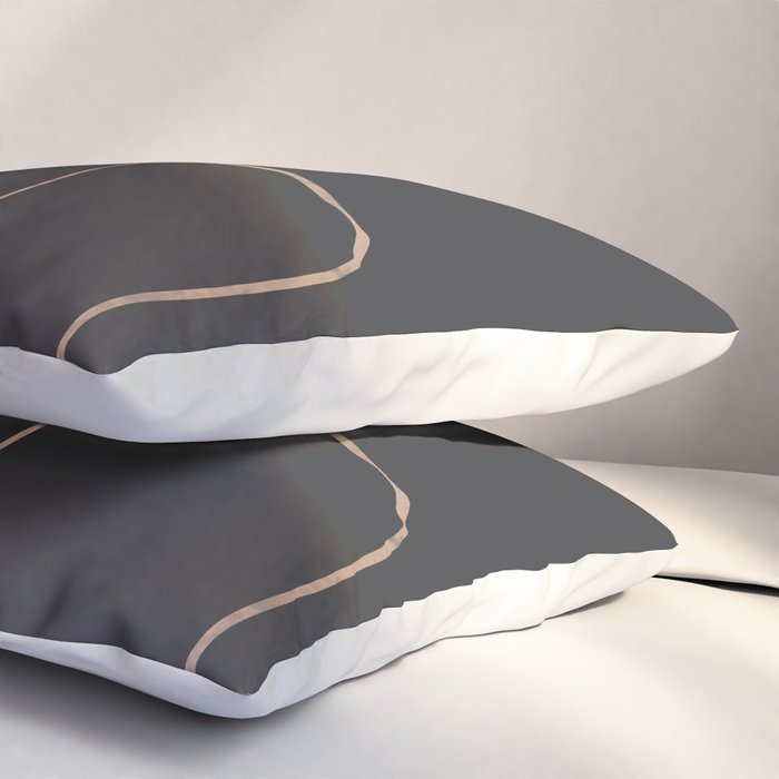 Modern Abstract Art 16 Pillow Sham Gallery Image 3