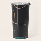 Modern Abstract Art 16 Travel Mug Gallery Image 2