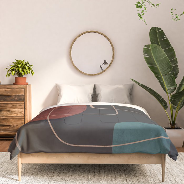 Modern Abstract Art 16 Comforter Gallery Image 3