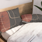 Modern Abstract Art 16 Pillow Sham Gallery Image 2