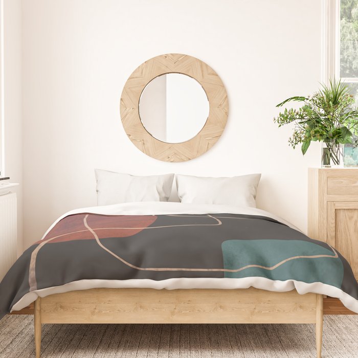 Modern Abstract Art 16 Duvet Cover Gallery Image 3