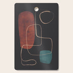 Modern Abstract Art 16 Cutting Board Gallery Image 1