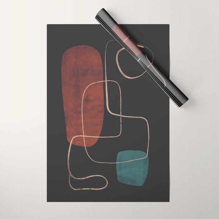 Modern Abstract Art 16 Wrapping Paper Gallery Image 1