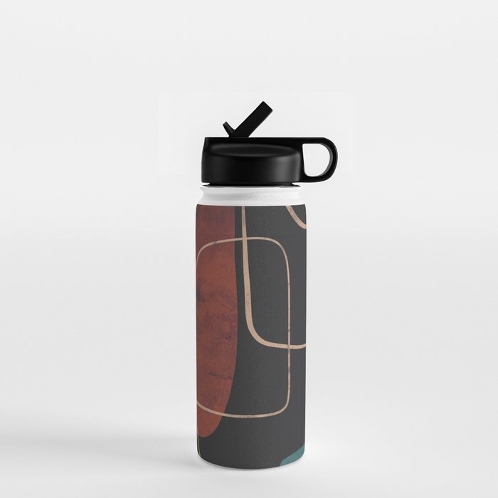 Modern Abstract Art 16 Water Bottle Gallery Image 1