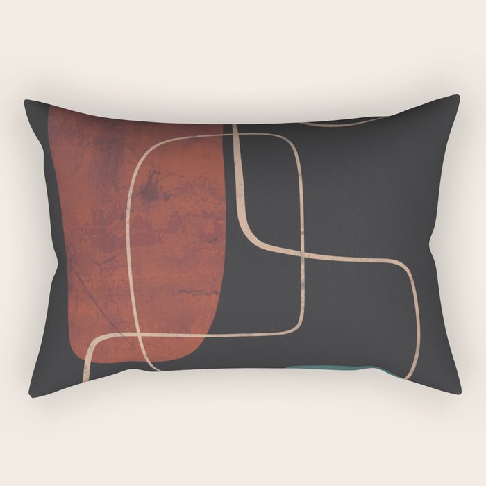 Modern Abstract Art 16 Rectangular Pillow Gallery Image 1