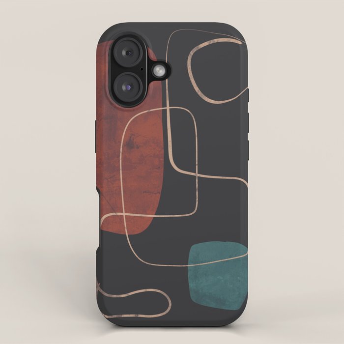 Modern Abstract Art 16 iPhone Case Gallery Image 1