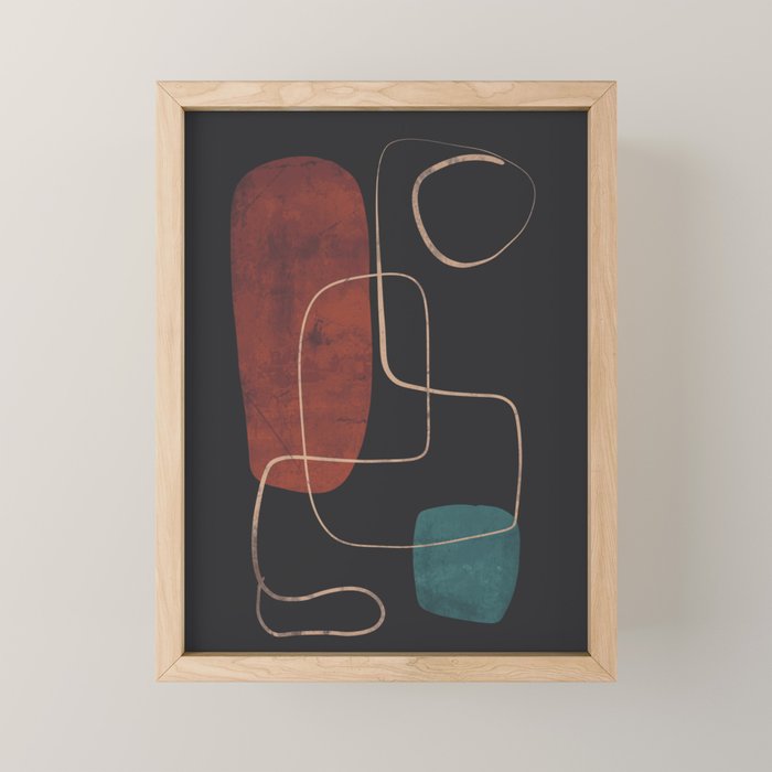 Modern Abstract Art 16 Mini Art Print Gallery Image 1