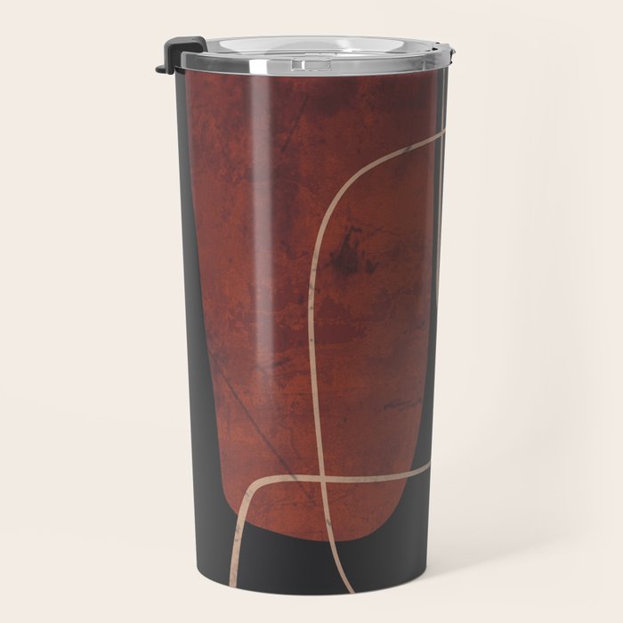 Modern Abstract Art 16 Travel Mug Gallery Image 3