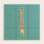 A Book Lover (blue) Wood Wall Art Gallery Image 1