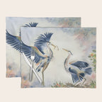 Great Blue Heron Couple Placemat Gallery Image 1