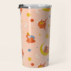 Collection of women holding planet with dream universe. Travel Mug Gallery Image 3