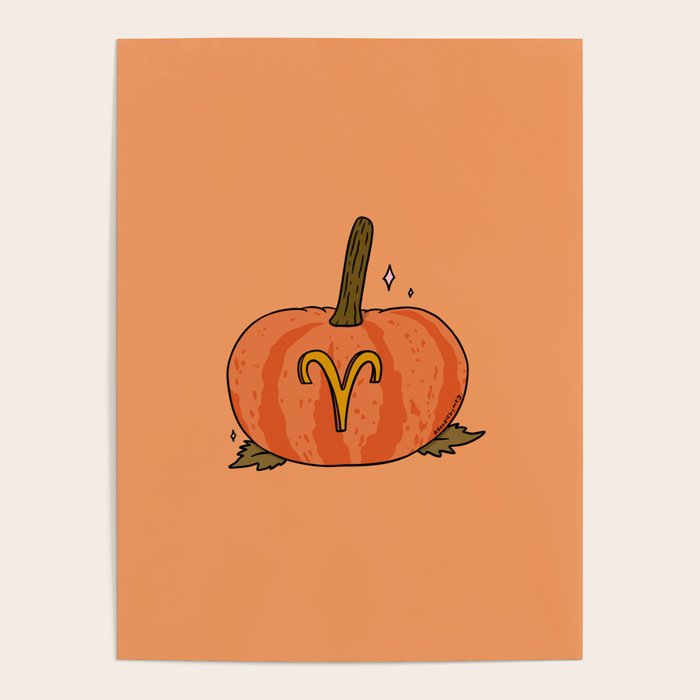 Aries Pumpkin Poster Gallery Image 4