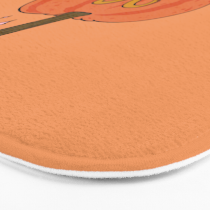 Aries Pumpkin Bath Mat Gallery Image 3