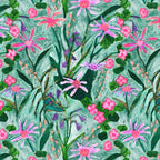 Flower garden hand painted floral pattern Coffee Mug Gallery Image 2