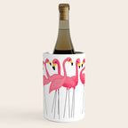 Cuban Pink Flamingos Wine Chiller Gallery Image 3