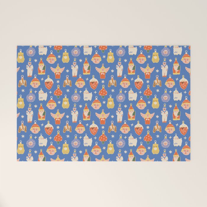 Christmas baubles Welcome Mat Gallery Image 1
