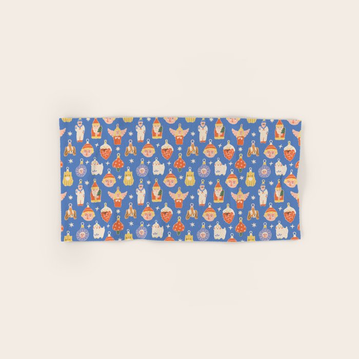 Christmas baubles Bath Towel Gallery Image 1