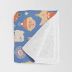 Christmas baubles Throw Blanket Gallery Image 3