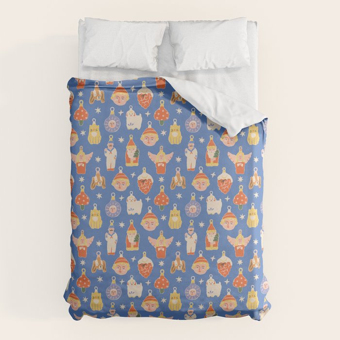 Christmas baubles Duvet Cover Gallery Image 6
