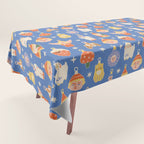 Christmas baubles Tablecloth Gallery Image 1