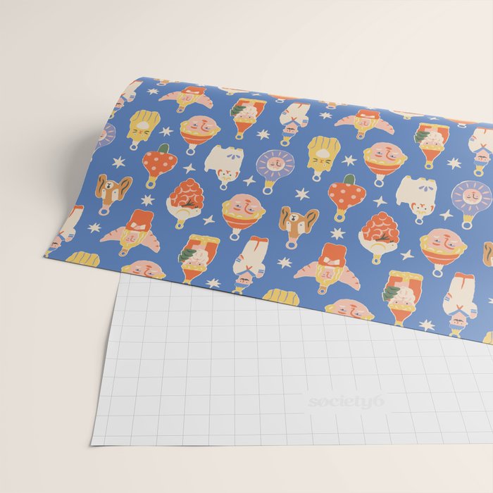 Christmas baubles Wrapping Paper Gallery Image 2