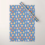Christmas baubles Wrapping Paper Gallery Image 1